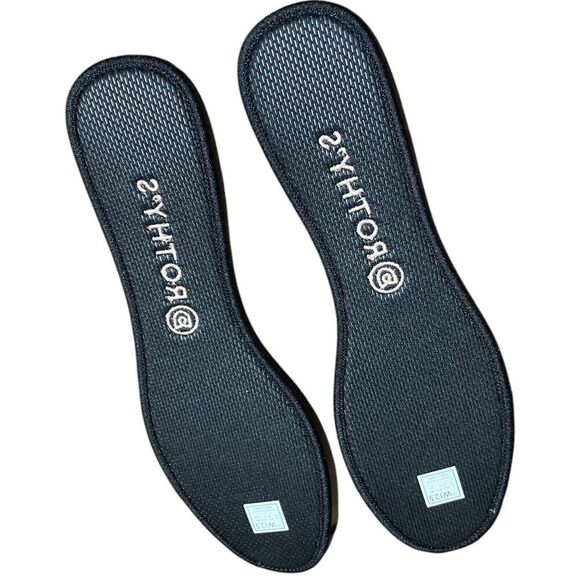 Rothys The Loafer WMNS 12.5 Golden Shimmer Slip on Flats Black Festive Party‎ - Picture 9 of 12